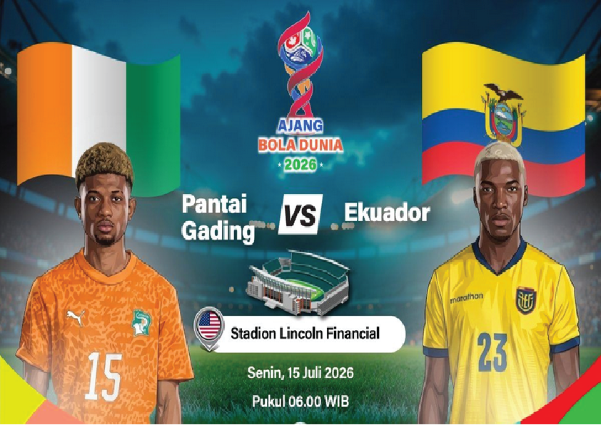 Prediksi Laga Pantai Gading vs Ekuador dan Susunan Pemain