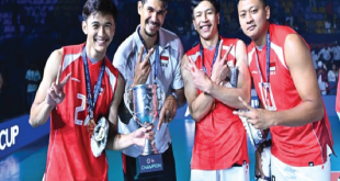 Prestasi Gemilang Reidel Toiran Usai Antar Indonesia Juara AVC Men's Cup