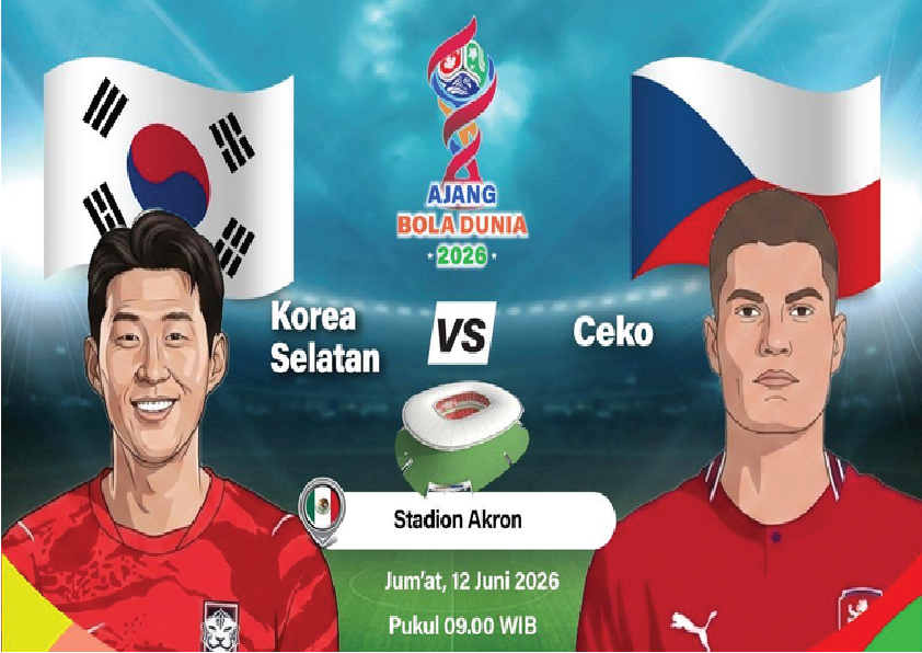 Republik Ceko vs Afrika Selatan Berakhir Imbang 1-1