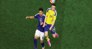Skor Imbang 0-0 di Babak Pertama Jepang vs Swedia