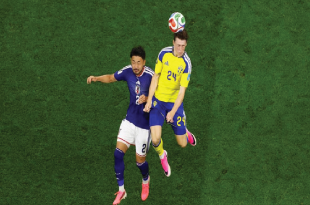 Skor Imbang 0-0 di Babak Pertama Jepang vs Swedia