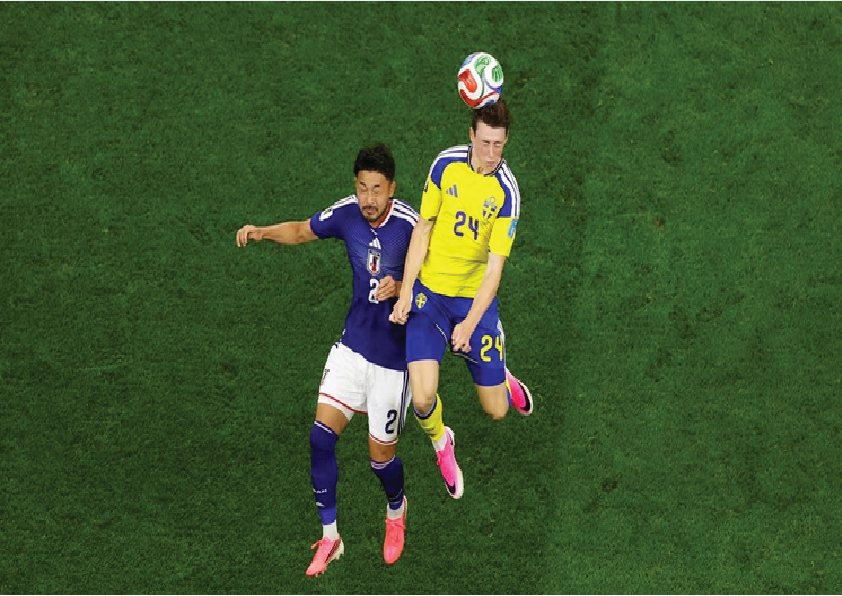 Skor Imbang 0-0 di Babak Pertama Jepang vs Swedia