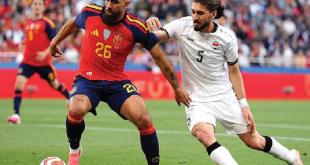Spanyol vs Irak berakhir imbang dengan skor 1-1