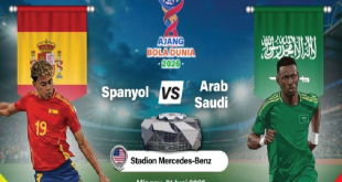 Timnas Spanyol mencatat kemenangan meyakinkan setelah menundukkan Arab Saudi dengan skor telak 4-0