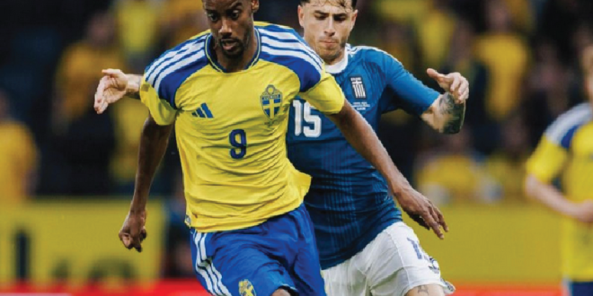 Uji Coba: Swedia Ditahan Imbang 2-2 oleh Yunani