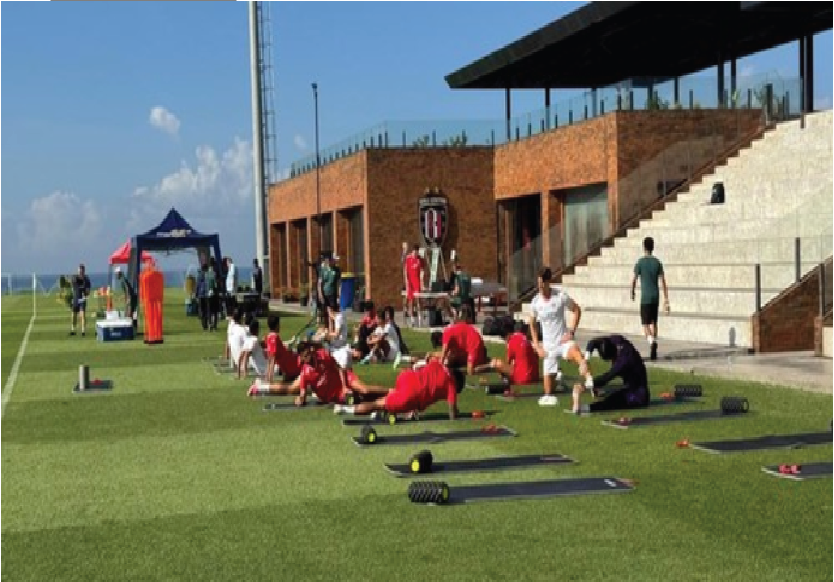 Bali United Gelar Latihan Sore Demi Hormati Timnas