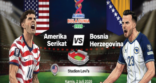 Line-up Amerika Serikat vs Bosnia Herzegovina