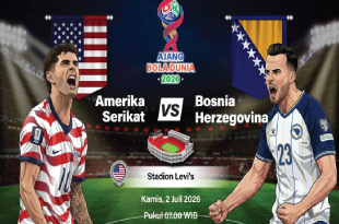 Line-up Amerika Serikat vs Bosnia Herzegovina