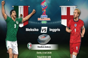 Line-up Meksiko vs Inggris: Rashford Mulai dari Bangku Cadangan
