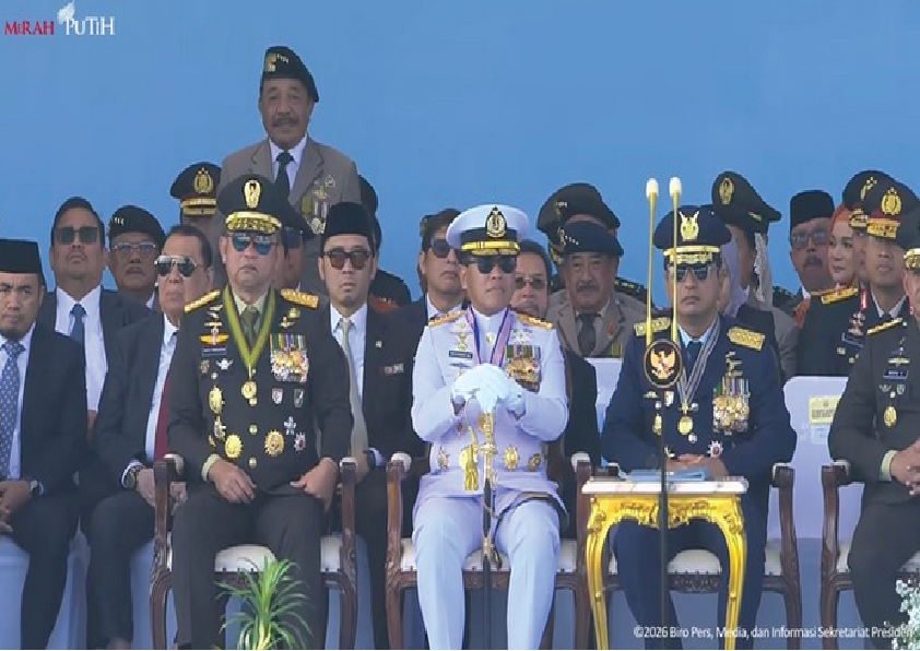 Mantan Kapolri Kompak Hadiri Upacara Hari Bhayangkara ke-80