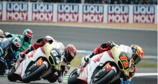 Mario Aji Kembali Balapan, Finis ke-17 di FP1 Moto2 Jerman