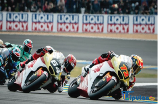 Mario Aji Kembali Balapan, Finis ke-17 di FP1 Moto2 Jerman