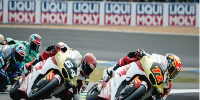 Mario Aji Kembali Balapan, Finis ke-17 di FP1 Moto2 Jerman