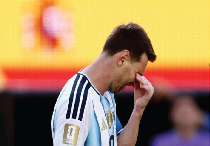Messi Menangis, Argentina Kehilangan Trofi Dunia