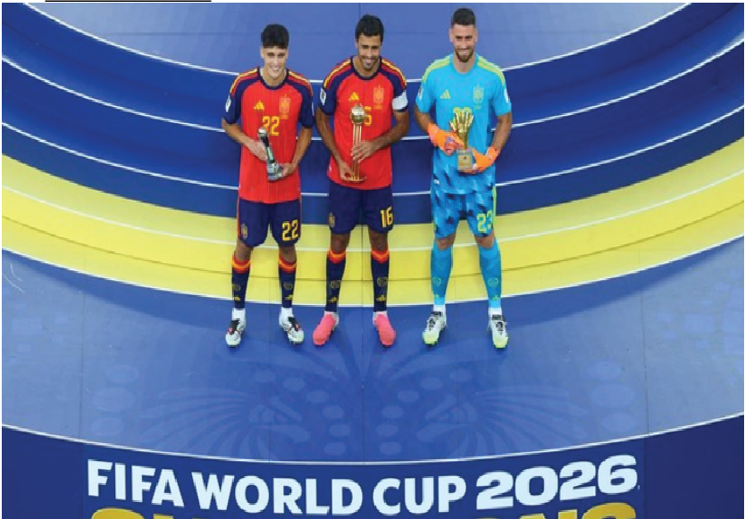 Penghargaan Piala Dunia 2026 Didominasi Spanyol