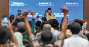 Prabowo: Jangan Larang Petani Kaya, Tanam Padi Sendiri Saja
