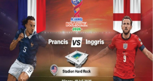 Rekor Pertemuan Prancis vs Inggris: Les Bleus Lebih Unggul