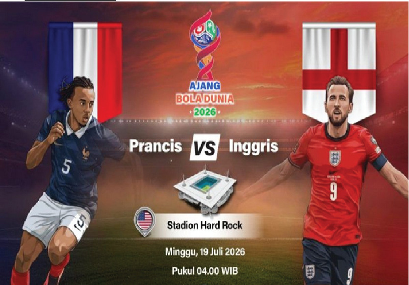 Rekor Pertemuan Prancis vs Inggris: Les Bleus Lebih Unggul