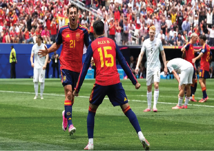 Spanyol Libas Austria 3-0, La Roja Melaju ke 16 Besar