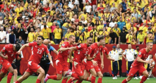 Swiss Menang Penalti atas Kolombia, Tantang Argentina!
